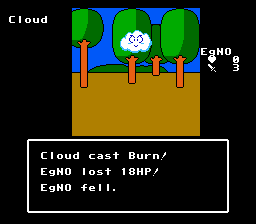 Cloud cast Burn!
